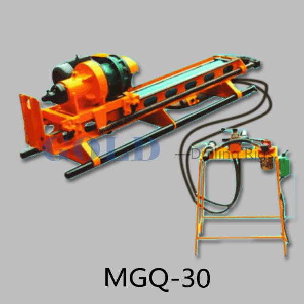 Drilling rig for slope stabilization, slope investigation