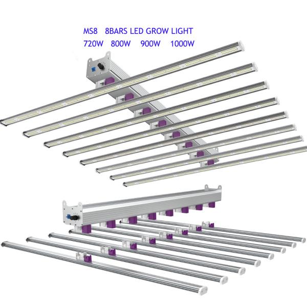 120 Degree Waterproof LM301b 1000W LED Grow Lights For Microgreens