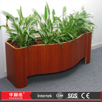 As caixas impermeáveis da flor de Wpc, caixa composta da flor da cama do Pvc UV protegem