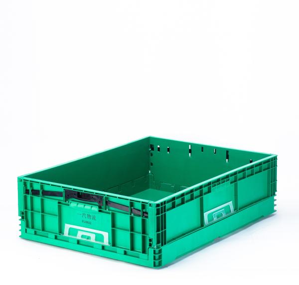 PP Collapsible Vegetable Crate EU Turnover Box Solid Box Style for Convenient Storage