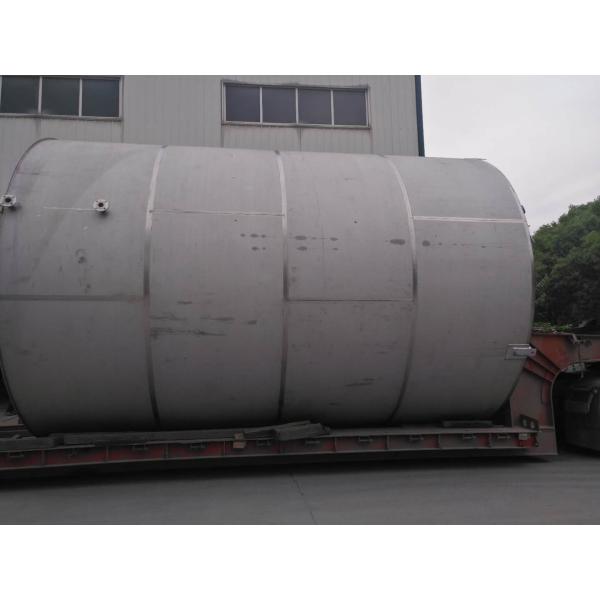 6000 Liter Stainless Steel Maldives Custom Horizontal Water Storage Tank Insulation Tank