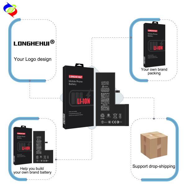 Batterie polymère au lithium-ion pour téléphone portable pour iPhone Xs Max 100% compatible et stable