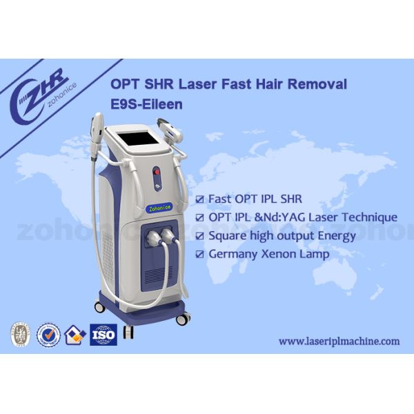 Hottest IPL Elight ND Yag Multi Function Beauty Equipment Hair Removal / Tattoo Removal