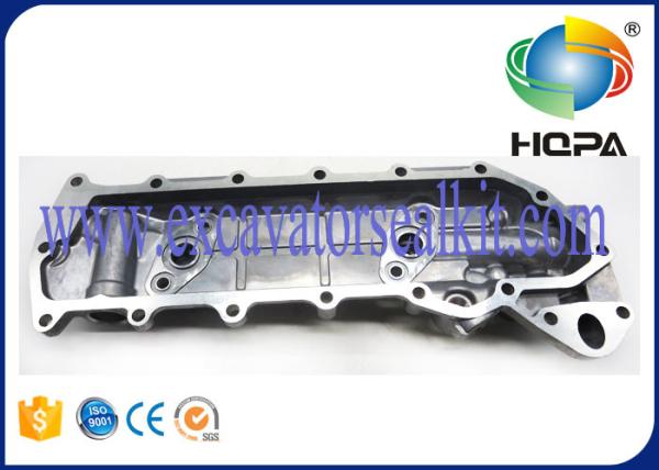 Old Style Excavator Engine Parts , Oil Cooler Assembly 6134-61-2113 6134-61-2112