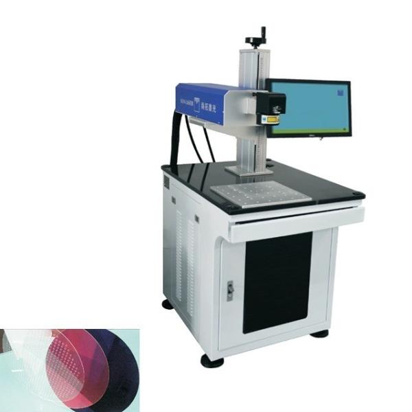 Customizable Marking Area UV Engraving Machine Laser Type 30W With Rotary Galvo