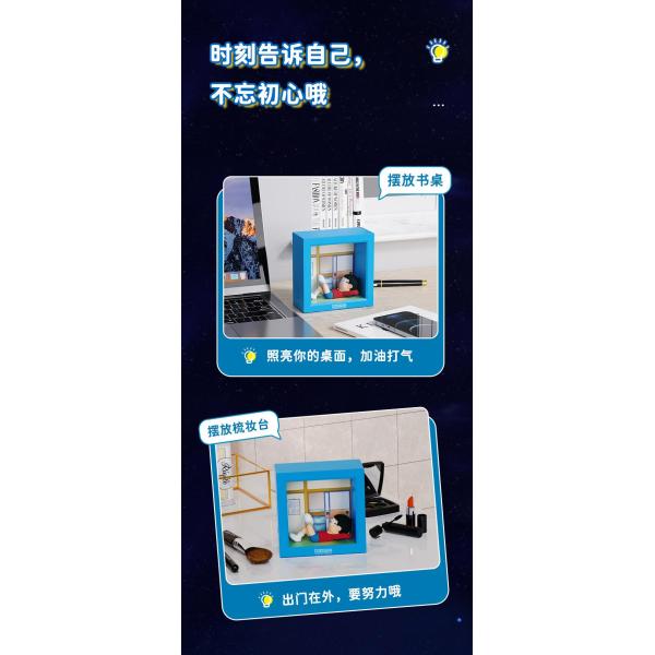 свет ночи рамки фото PVC ABS 122x122mm для комнаты