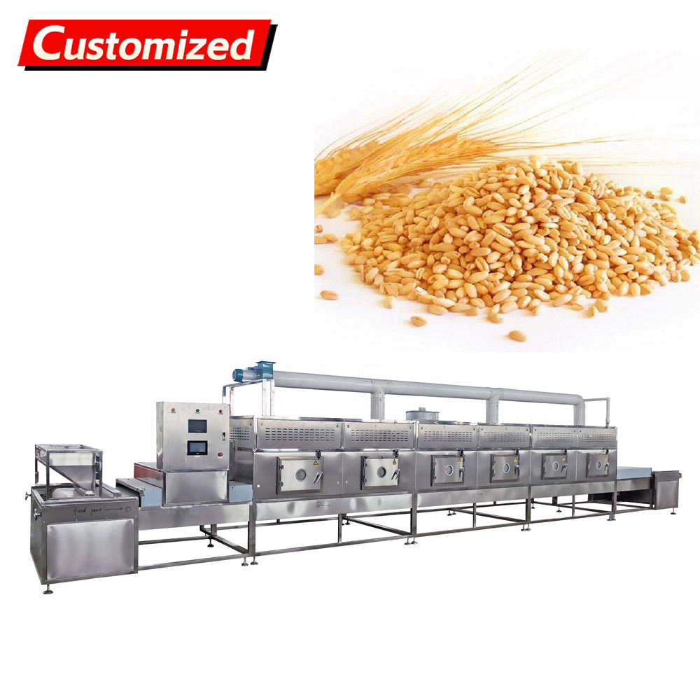 Automatic High Efficiency Customized Grain Dryer and Microwave Drying Machine for Sterilization