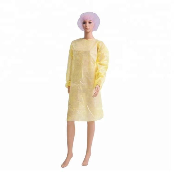 Surgical Isolation Disposable Protective Coveralls For Patient Blue Color