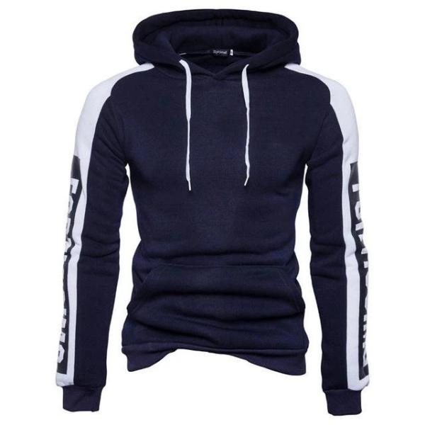 Solid Color Casual Sports Team Hoodies Spring Fashion Athletic Hoodie Mens