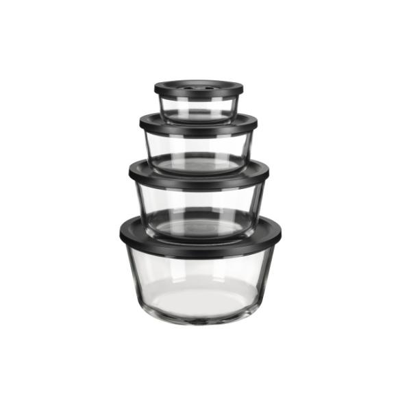 Airtight BPA Free Vacuum Seal Glass Containers With Pump Dishwasher Safe