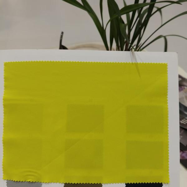 Respirable 86% Poliéster 14% Tejido Spandex 125GSM Ropa de verano Tejido cómodo