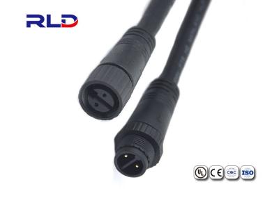 M15 conectores leves exteriores impermeáveis 2 3 conector do Pin IP68