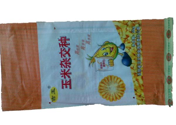 Virgin PP / PE Recycling Seed Packaging Bags Waterproof 20 Kg Tear Resistant