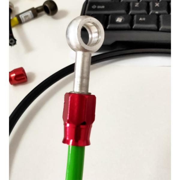 Штуцер банджо шланга тормоза мотора мотоцикла АН3 0 28 90 градусов