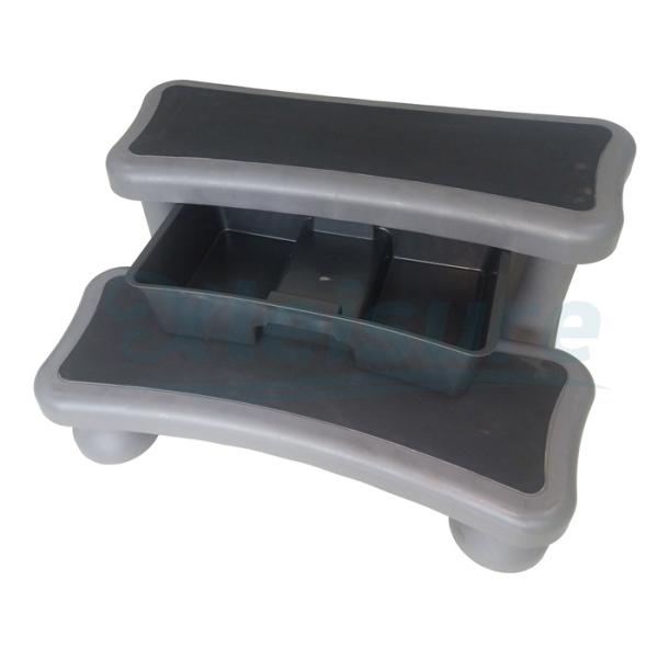 Коммерчески погодостойкие шаги спа джакузи с ящиком хранения легко очищают