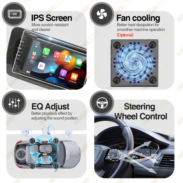 Car Radio Android for Seat Ibiza MK4 6j 2009-2013 Carplay 7inch Multimedia Player Autoaudio Head Unit 2Din Car Stereo Navigation GPS