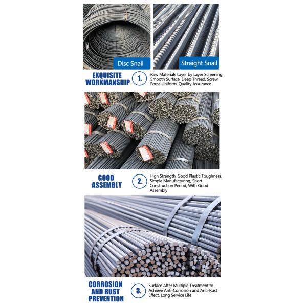 Turkish Bst500 Astm A615 G40 G60 G75 Hrb400 500 Concrete Construction Reinforcement 12mm 16mm Steel Rebar Steel Roll Bar 5.5mm