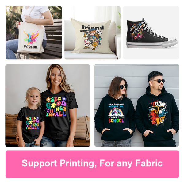 Semi Auto A4 Small DTF Flatbed Printer PET Film T Shirt Textile Printing Machine