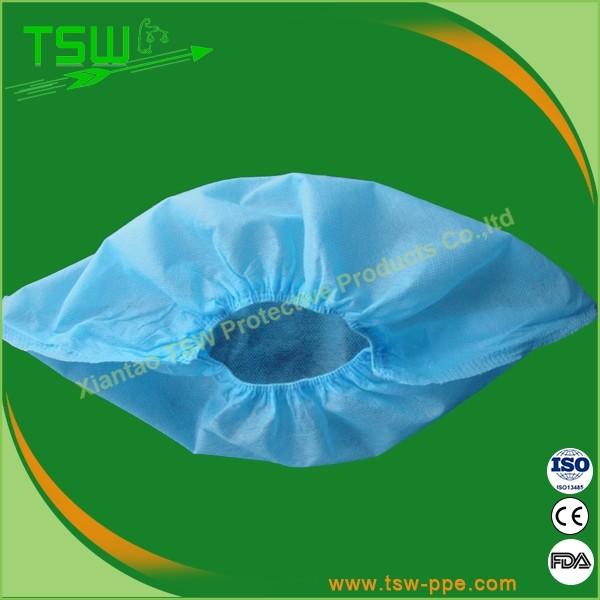 Lint Free 25gsm SPP SMS Skid Resistant Shoe Covers
