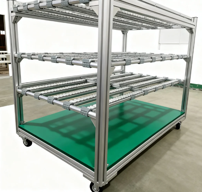 Lightweight Double-layer Smooth Low-profile Flatbed Turnover Rack Small