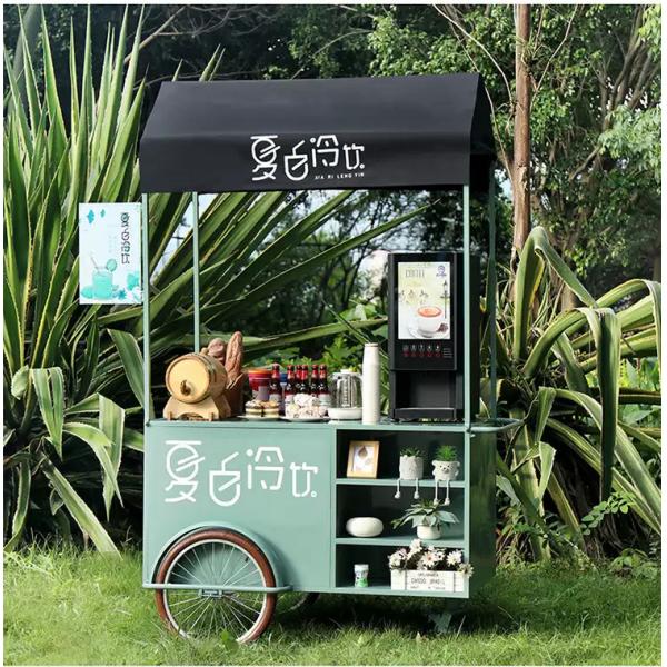 Stable Performance Galvanized Steel and Stainless Steel Tricycle for Food Delivery