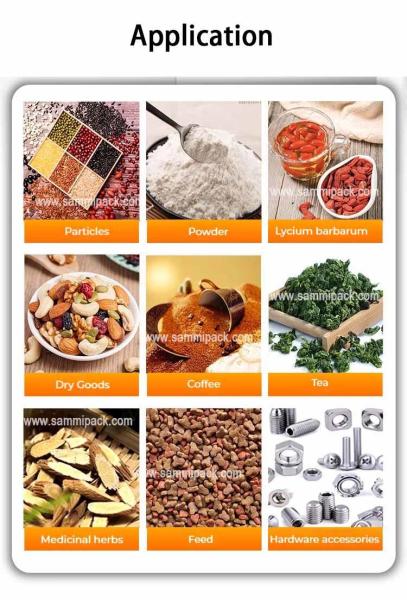 Factory Price Muti-Purpose Powder Grains Weighing and Filling Machine Bean Tea Bag Filling Machine With Big Hopper