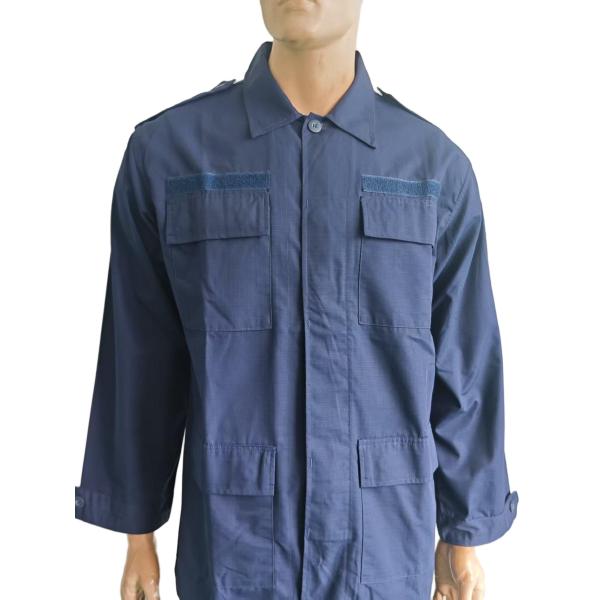 Classic Style BDU tactical Uniform In Navy Blue tactical Outfit For Men