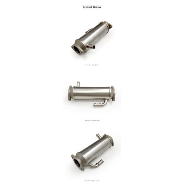 Труба клапана EGR машинных частей экскаватора более крутая для частей двигателя 4TNV94 грузоподъемника