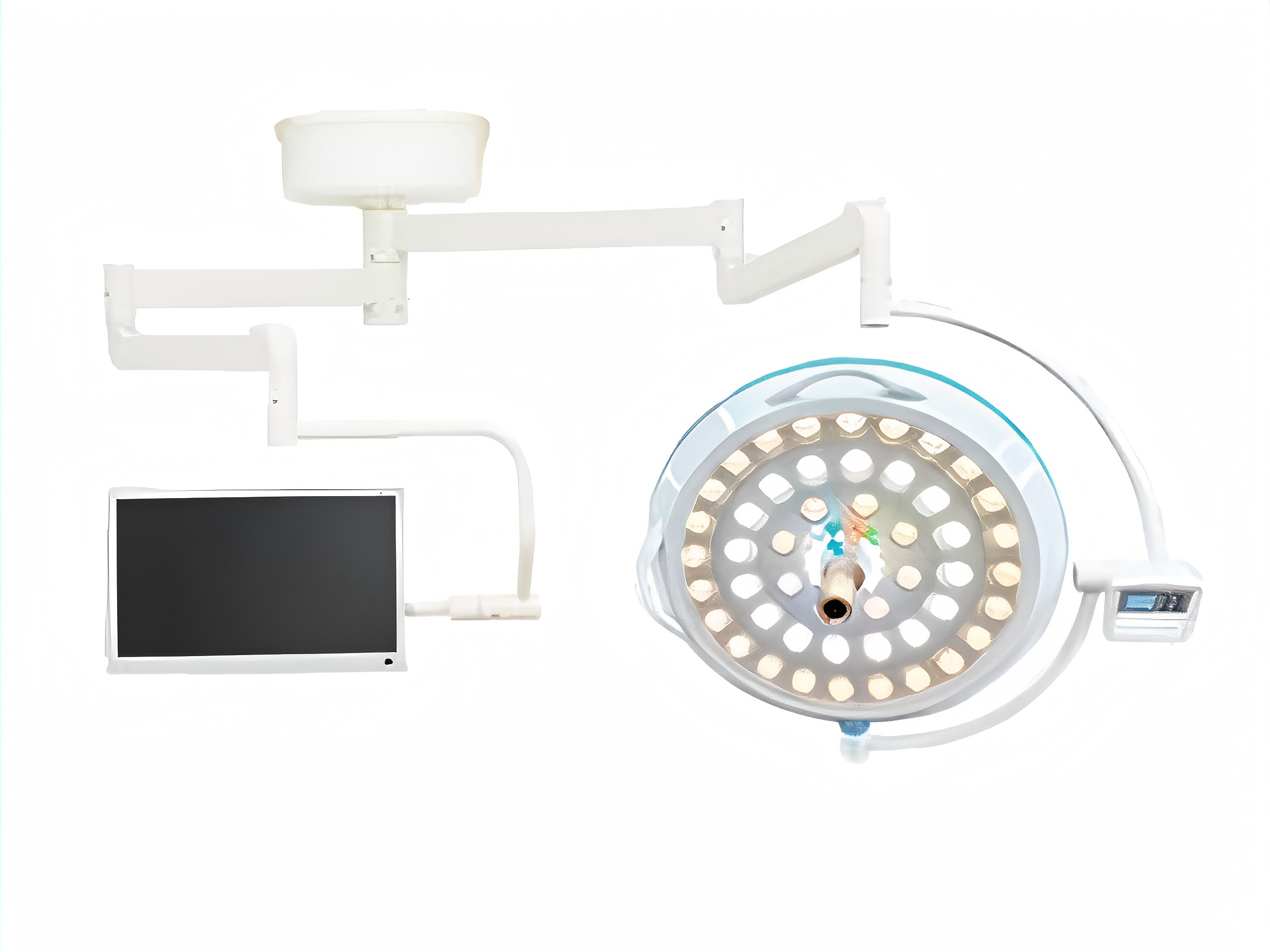 German-Designed LED Surgical Lamp with <10cm Profile for Optimal Laminar Flow 80,000-Hour Lifespan