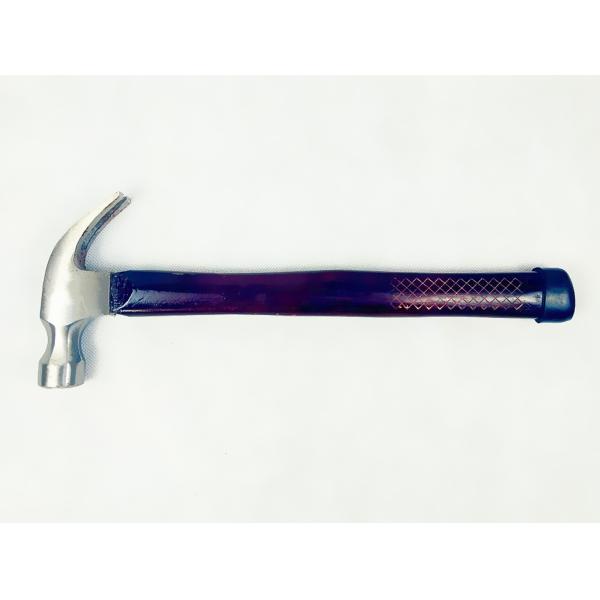 8OZ Size Forged Carbon Steel Materials Claw Hammer With Color Painted Wooden Handle (C0407)