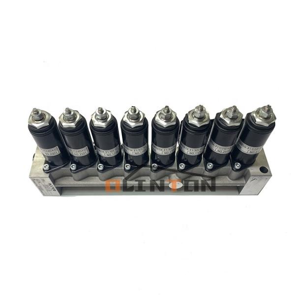 Machinery Repair Shops Genuine Part YN35V00047F1 For Kobelco SK-8 Valve Assy Solenoid
