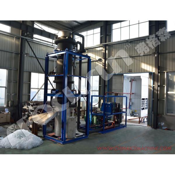 Máquina de hielo de tubo de 130 kW con otra capacidad de almacenamiento de hielo