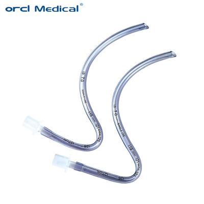 Tubos de respiração endotraqueal nasal pré-formados sem algemas iD 2-10 mm