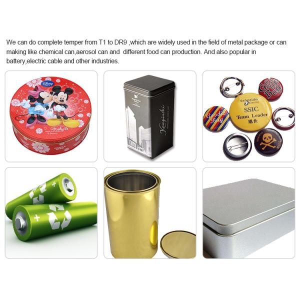 Металл катушки жести MR/ETP/TFS/SPTE может покрывать ширину 1500mm