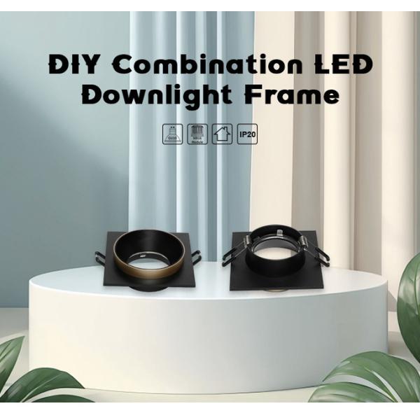 DIY Black Gold Recessed Spotlight For Commercial Lighting | Anti-Glare Design