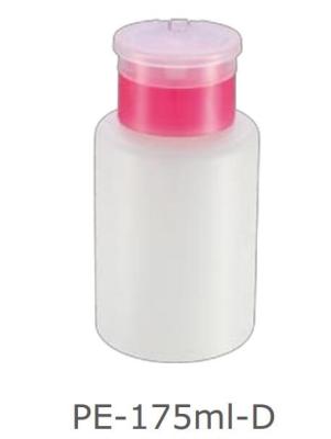 33/410 Touch Cap Dispenser/Nail polish remover pump dispenser with 175ML PE bottle
