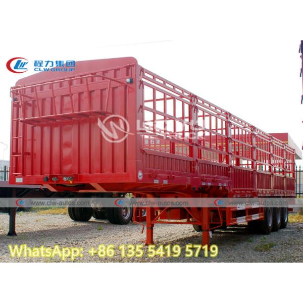 40ft Tri Axle 60 Ton Side Wall Warehouse Stake Fence Semi Trailer
