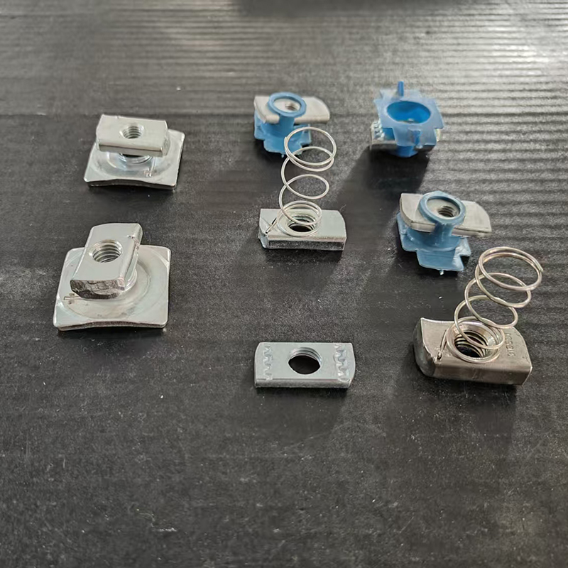 Strut Channel Accessories Spring Loaded Nut C Channel Lock Spring Nut Fitting