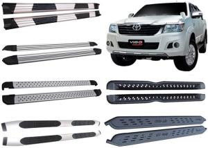 New Condition Vehicle Running Boards For 2009 2012 Toyota Hilux Vigo Pick Up
