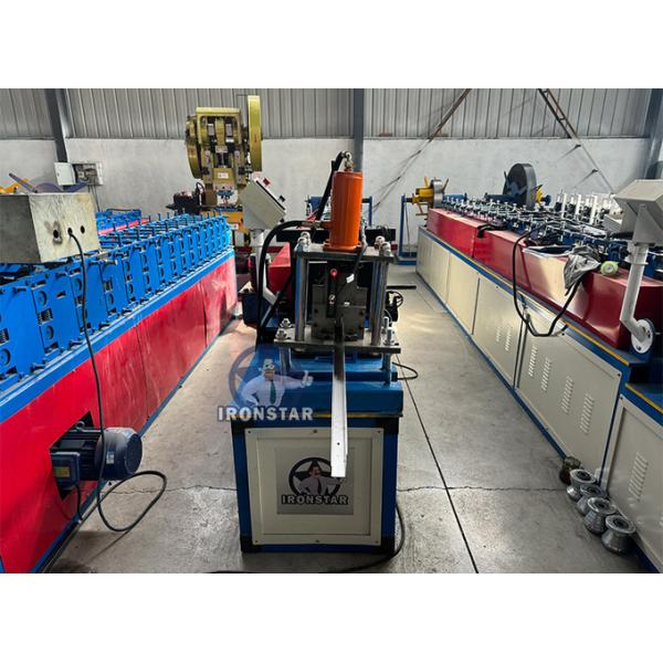 J channel bracket roll forming machine for building in Korea Green house bracket machine Green house channel machine