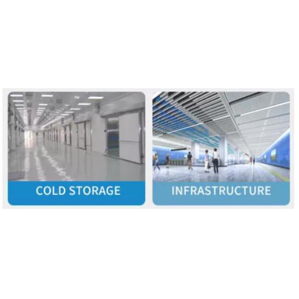 200CM Freezer Door 4300CFM Cold Room Air Curtain