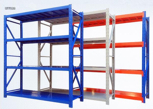 Prateleiras industriais do racking da anti oxidação, armazém do metal que arquiva 200-800 quilogramas