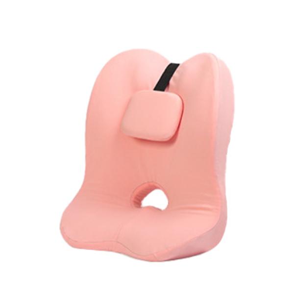 Pressure-Relieving Woven Memory Foam Back and Seat Cushion Set with Foldable Design