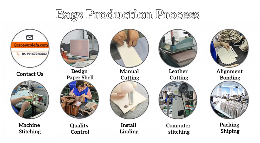 Biodegradable Golden Silver Reusable Washable Kraft Paper Backpack