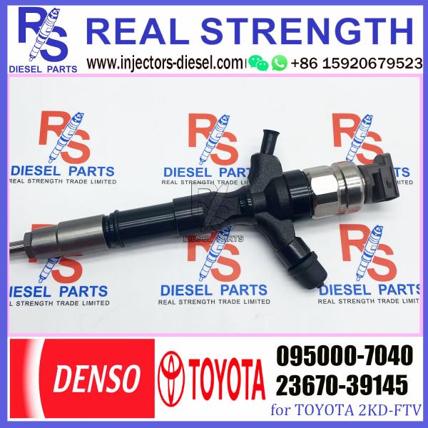 common rail injector 23670-39145 095000-7040 injector for TOYOTA 2KD-FTV, D-4D, TRH2 injector nozzle 23670-39145