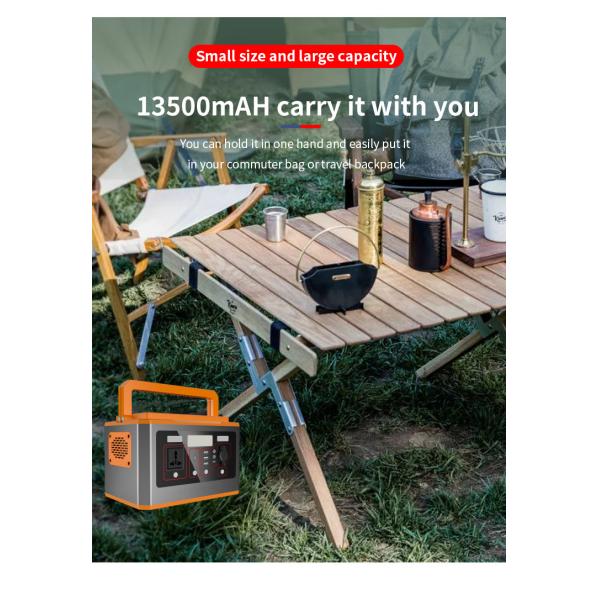 Eu Хранилище Портативная электростанция Домашний кемпинг Аварийное хранение энергии 500w