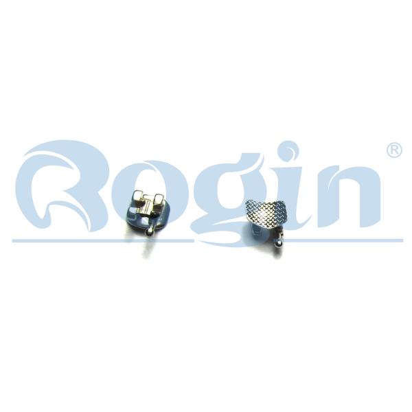 MIM technology Dental Orthodontic Instruments metal brackets with Mini Seterred Base