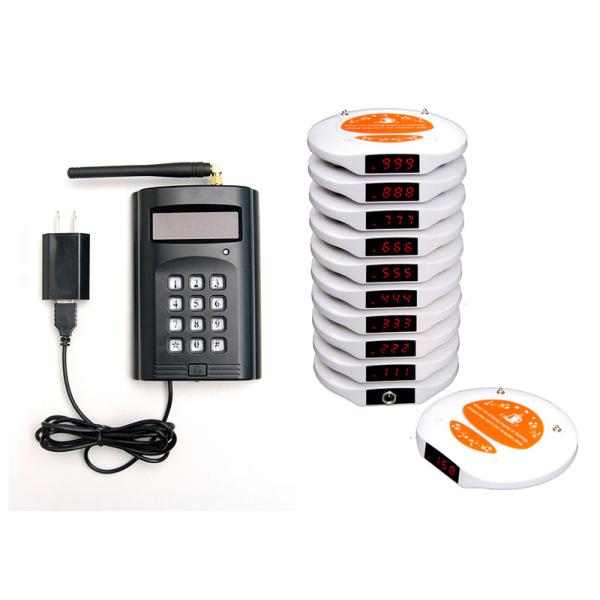 wireless long range restaurant electric remote control vibrators coaster pager for calling guest to pick up order