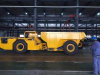 O diesel centralmente articulou o caminhão basculante 12tn do perfil baixo para a mineração subterrânea