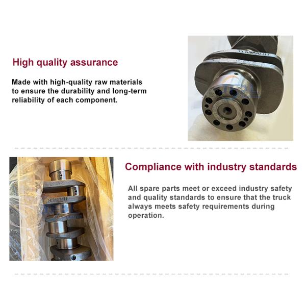 Crankshaft Assembly 1012957939 61500020001 61500020071 for Shacman